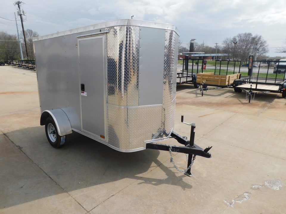 New 2026 Arising 4X8 2000 GVWR Ramp Door Cargo / Enclosed Trailer