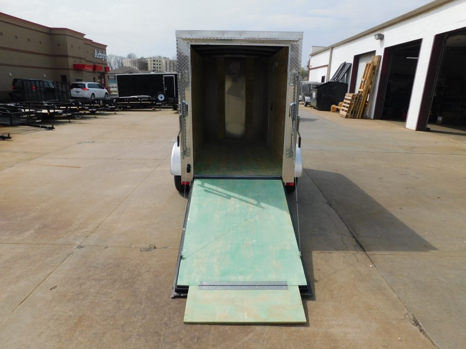 New 2026 Arising 4X8 2000 GVWR Ramp Door Cargo / Enclosed Trailer