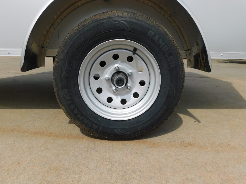 New 2026 Arising 4X8 2000 GVWR Ramp Door Cargo / Enclosed Trailer