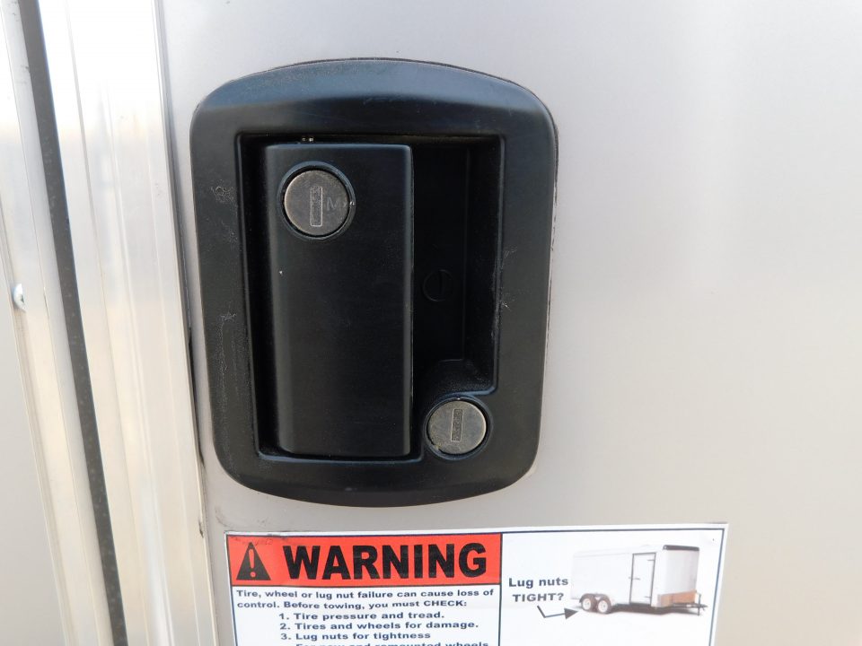 New 2026 Arising 4X8 2000 GVWR Ramp Door Cargo / Enclosed Trailer