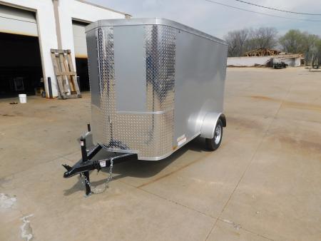New 2026 Arising 4X8 2000 GVWR Ramp Door Cargo / Enclosed Trailer