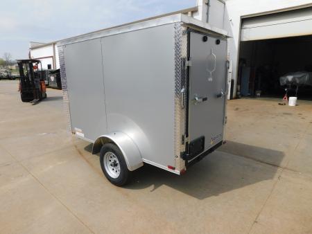 New 2026 Arising 4X8 2000 GVWR Ramp Door Cargo / Enclosed Trailer