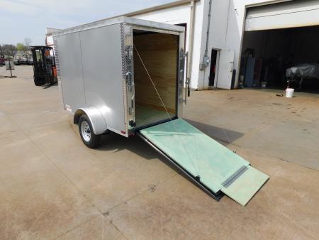 New 2026 Arising 4X8 2000 GVWR Ramp Door Cargo / Enclosed Trailer