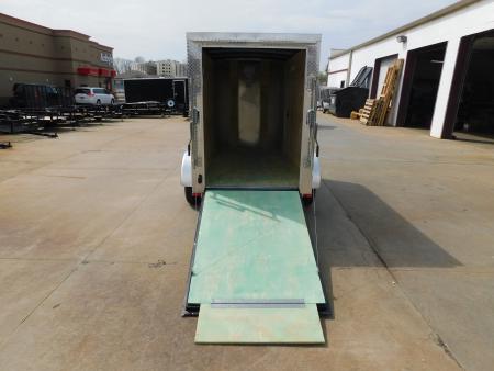 New 2026 Arising 4X8 2000 GVWR Ramp Door Cargo / Enclosed Trailer