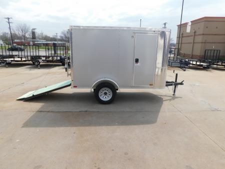 New 2026 Arising 4X8 2000 GVWR Ramp Door Cargo / Enclosed Trailer