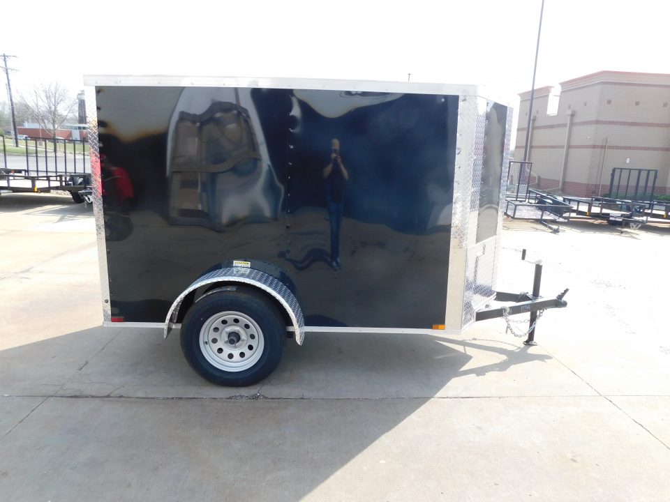 New 2026 Arising 4X8 2990 GVWR Ramp Door Cargo / Enclosed Trailer