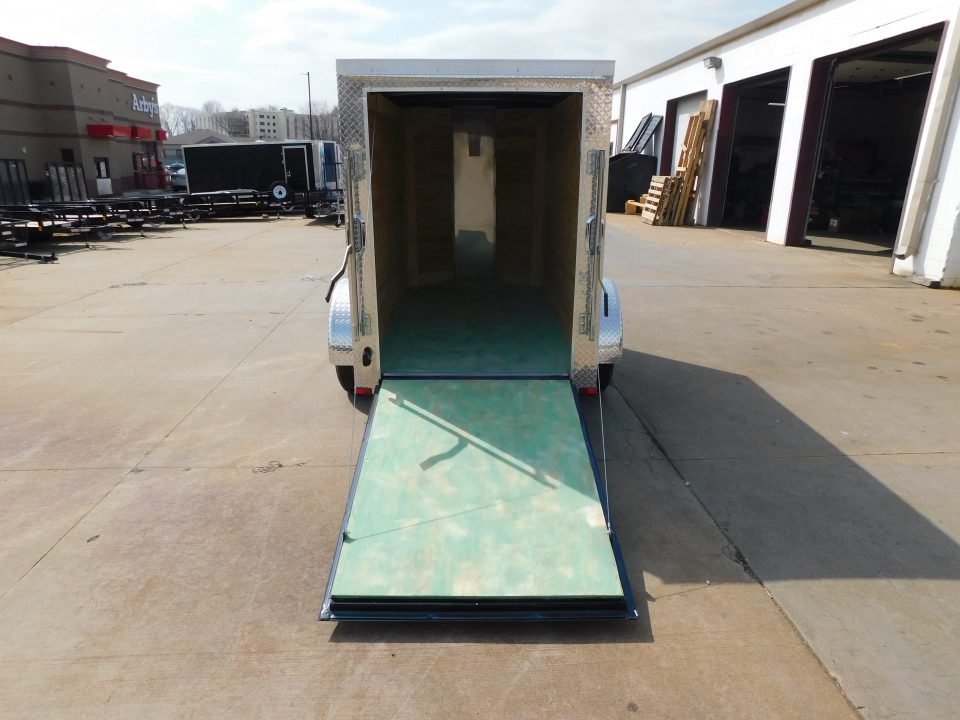 New 2026 Arising 4X8 2990 GVWR Ramp Door Cargo / Enclosed Trailer