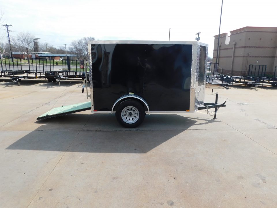 New 2026 Arising 4X8 2990 GVWR Ramp Door Cargo / Enclosed Trailer