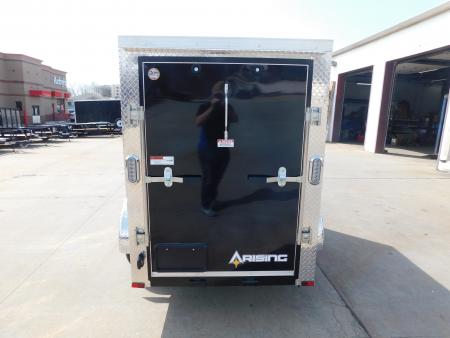 New 2026 Arising 4X8 2990 GVWR Ramp Door Cargo / Enclosed Trailer