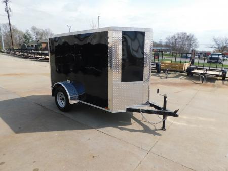 New 2026 Arising 4X8 2990 GVWR Ramp Door Cargo / Enclosed Trailer