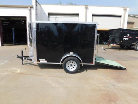 New 2026 Arising 4X8 2990 GVWR Ramp Door Cargo / Enclosed Trailer
