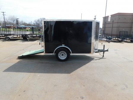 New 2026 Arising 4X8 2990 GVWR Ramp Door Cargo / Enclosed Trailer