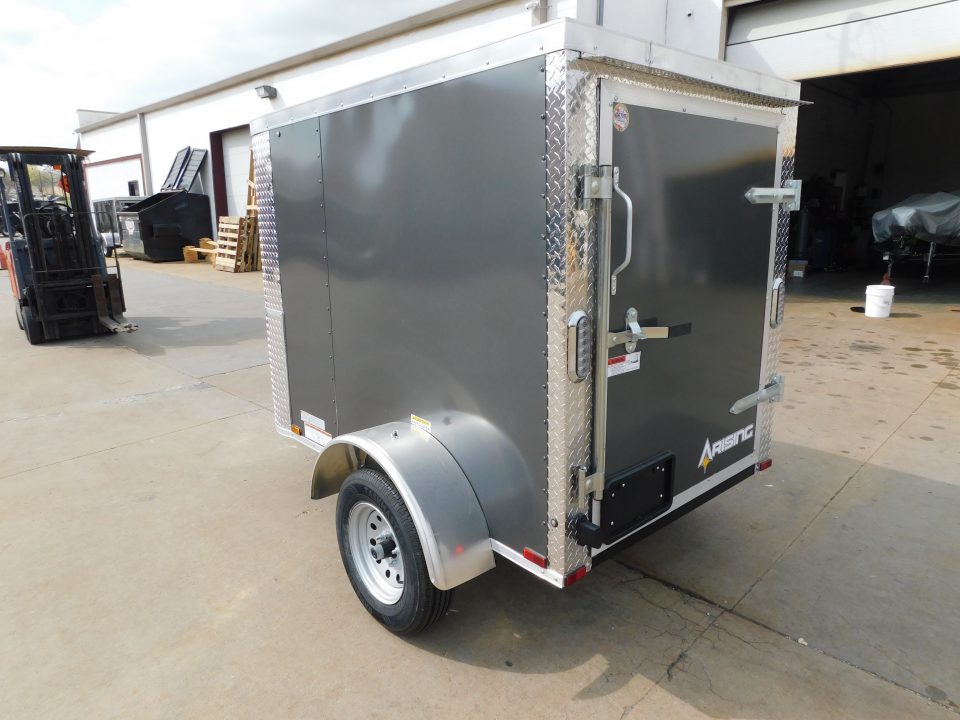 New 2026 Arising 4X6 2000 GVWR Cargo / Enclosed Trailer