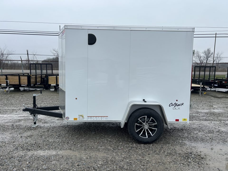 New 2026 Pace American 5x8 3K Outback Enclosed Trailer