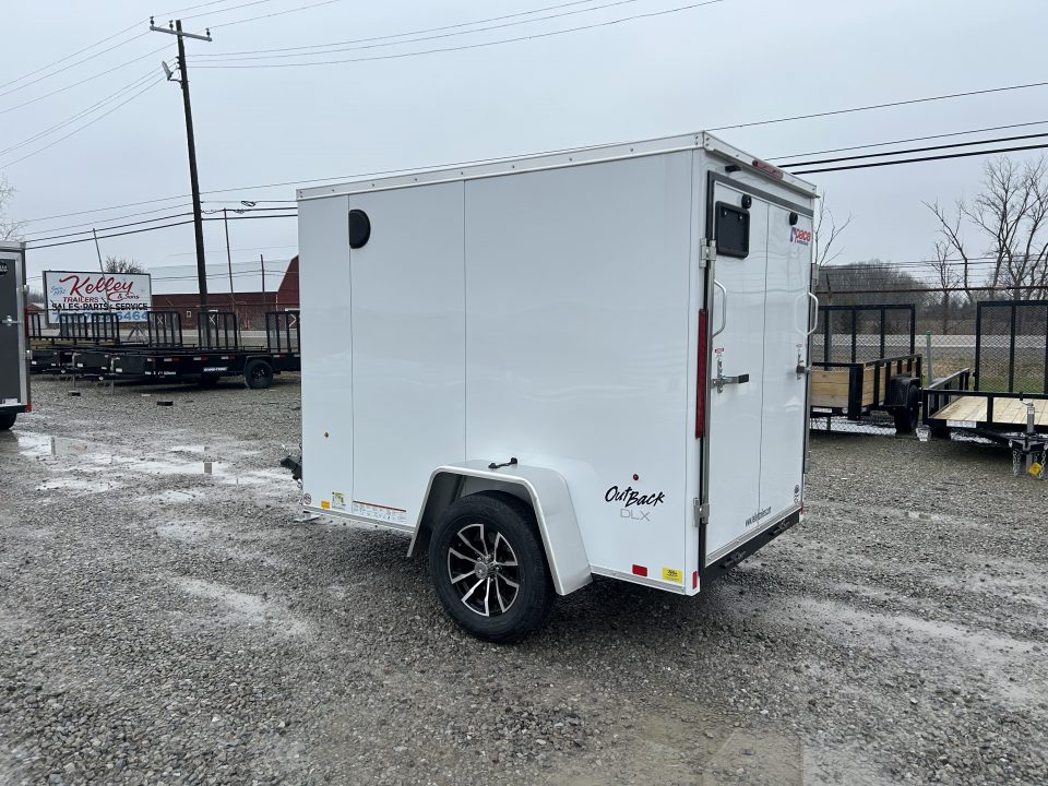 New 2026 Pace American 5x8 3K Outback Enclosed Trailer