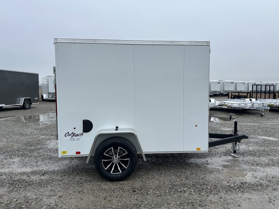 New 2026 Pace American 5x8 3K Outback Enclosed Trailer
