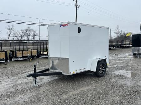 New 2026 Pace American 5x8 3K Outback Enclosed Trailer
