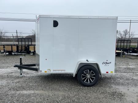New 2026 Pace American 5x8 3K Outback Enclosed Trailer