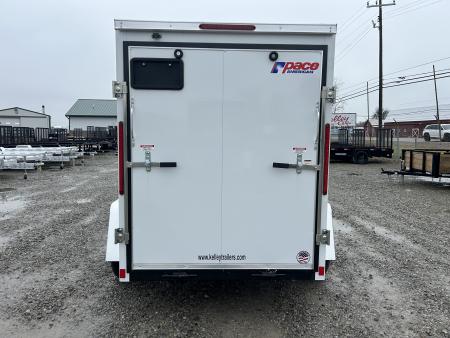 New 2026 Pace American 5x8 3K Outback Enclosed Trailer