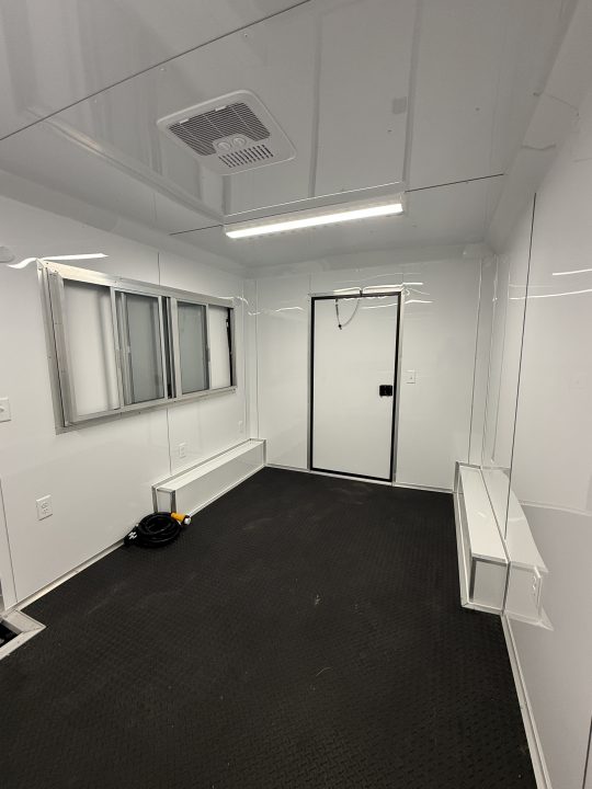 New 8.5x20TA3 Water Blue Concession Trailer