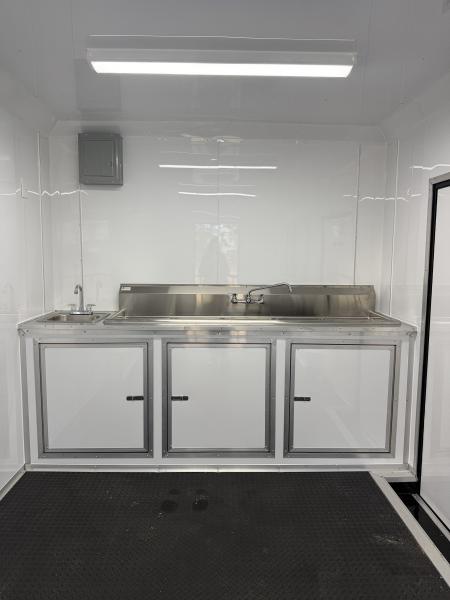 New 8.5x20TA3 Water Blue Concession Trailer