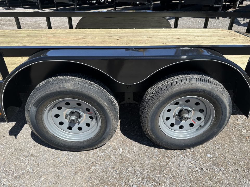 New 2026 Road Boss 83"x20' Bumper Pull w/dove, 3'gate & 4' frames Utility Trailer