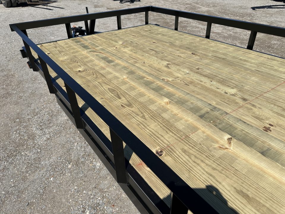 New 2026 Road Boss 83"x20' Bumper Pull w/dove, 3'gate & 4' frames Utility Trailer