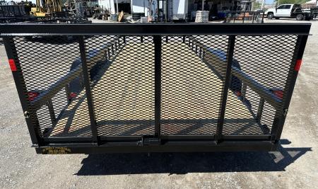 New 2026 Road Boss 83"x20' Bumper Pull w/dove, 3'gate & 4' frames Utility Trailer