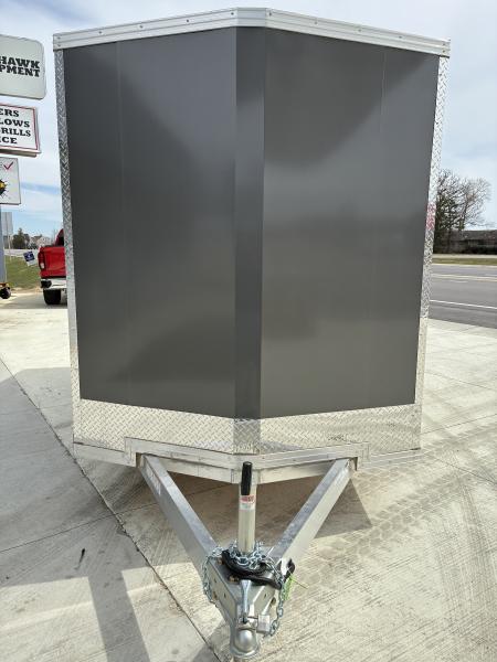New HAIL SALE 2026 6x12 Stealth Aluminum Enclosed Cargo Trailer
