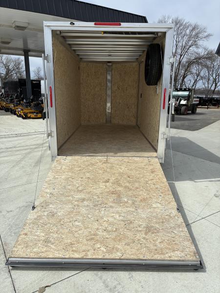 New HAIL SALE 2026 6x12 Stealth Aluminum Enclosed Cargo Trailer