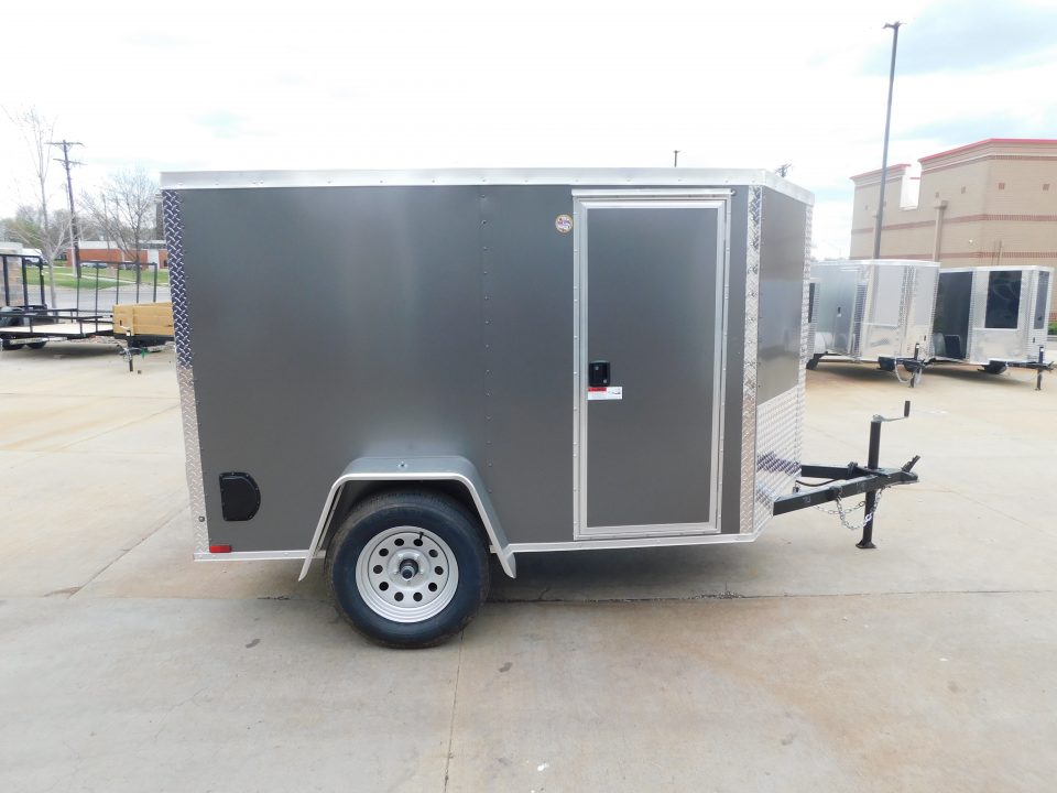 New 2026 Arising 5X8 2990 GVWR Ramp Door Cargo / Enclosed Trailer