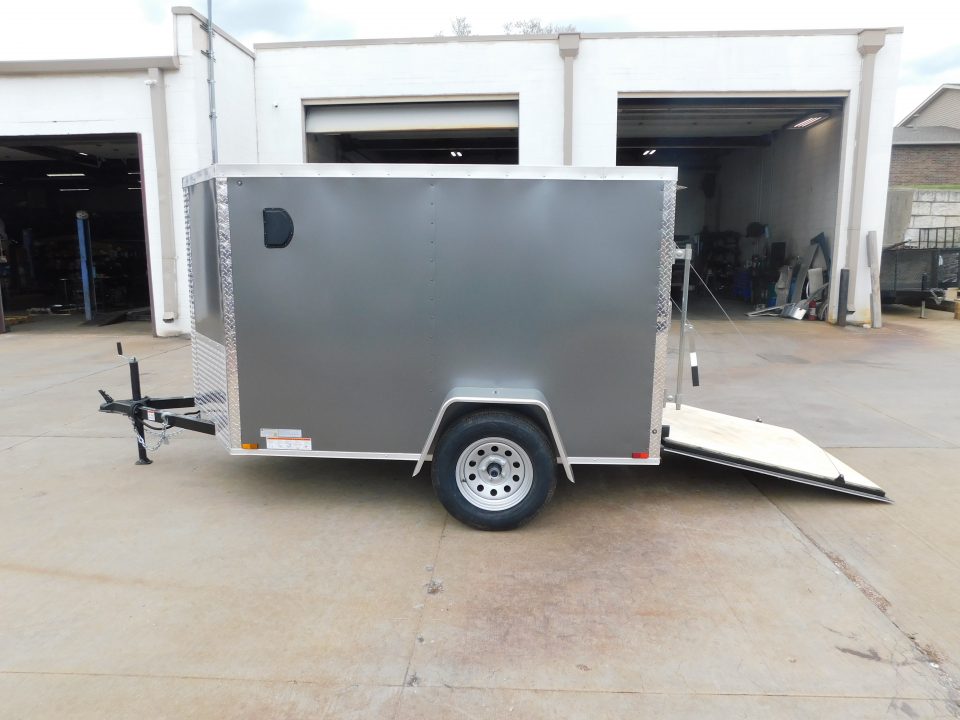 New 2026 Arising 5X8 2990 GVWR Ramp Door Cargo / Enclosed Trailer
