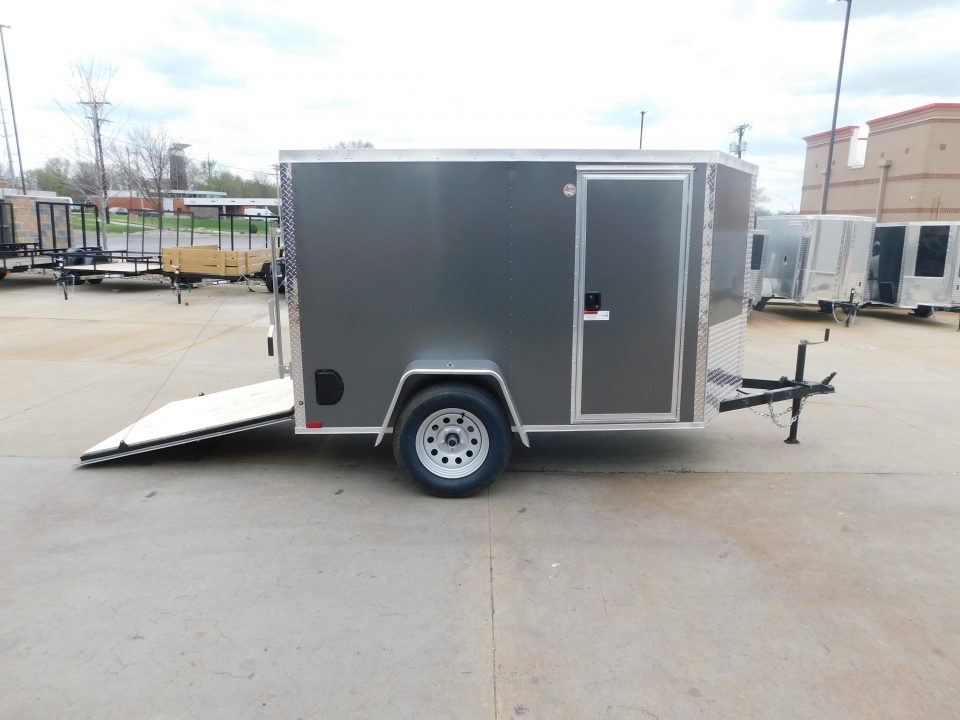 New 2026 Arising 5X8 2990 GVWR Ramp Door Cargo / Enclosed Trailer