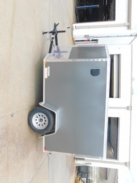 New 2026 Arising 5X8 2990 GVWR Ramp Door Cargo / Enclosed Trailer