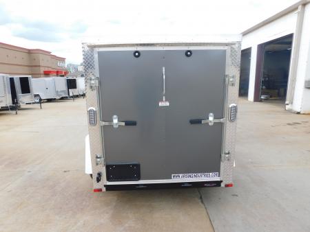 New 2026 Arising 5X8 2990 GVWR Ramp Door Cargo / Enclosed Trailer