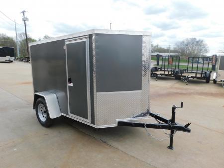 New 2026 Arising 5X8 2990 GVWR Ramp Door Cargo / Enclosed Trailer