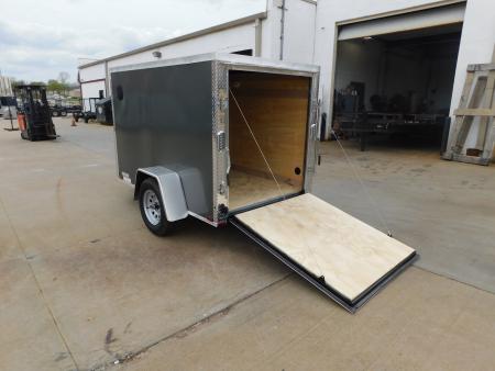 New 2026 Arising 5X8 2990 GVWR Ramp Door Cargo / Enclosed Trailer