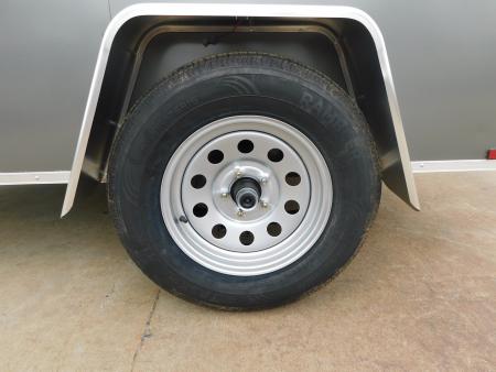 New 2026 Arising 5X8 2990 GVWR Ramp Door Cargo / Enclosed Trailer