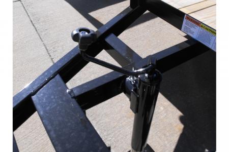 New Utility Trailer 77 X 12 Pipe Rail Top Rear Spring Assisted Gate