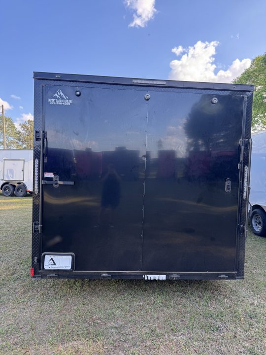 Used 8.5x20TA Black Standard Car Hauler Trailer