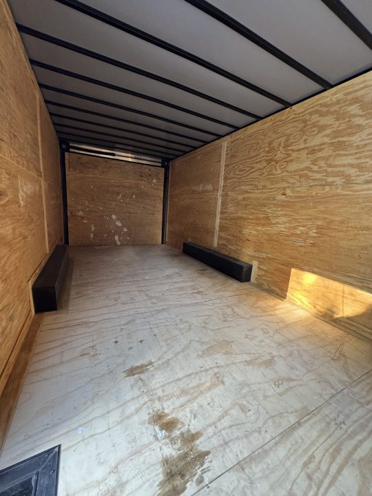 Used 8.5x20TA Black Standard Car Hauler Trailer