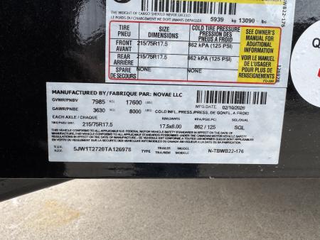 New 2026 Midsota TBWB-22 17.6k Tilt Trailer