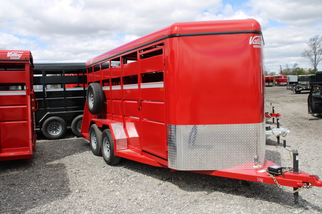 New 2027 Valley Trailers 16' STOCK 7K GVWR STOCK ID 52673 Stock / Stock Combo Trailer