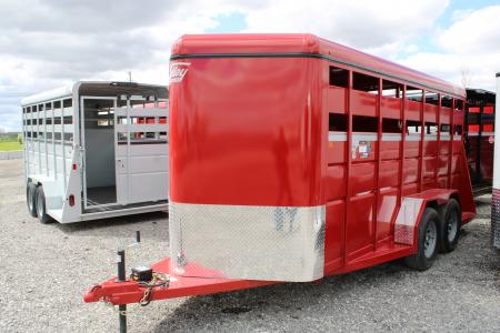New 2027 Valley Trailers 16' STOCK 7K GVWR STOCK ID 52673 Stock / Stock Combo Trailer