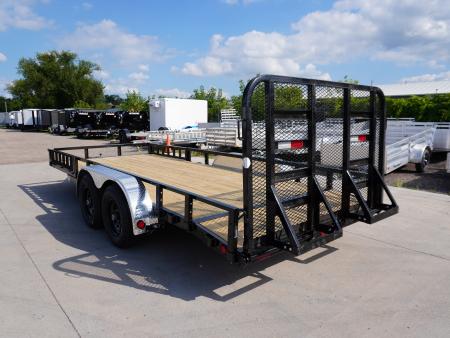 New 2026 PJ Trailers UL 83"x18ft Utility Trailer