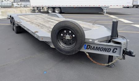 Used 2025 Diamond C Trailers (USED) LPX-210-14 Oak Deck 20K GVWR Equipment Trailer