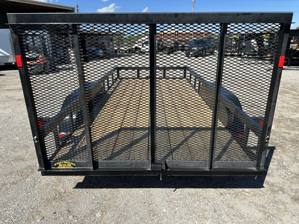 New 2026 Road Boss 77"x14' Bumper Pull w/4' Gate Utility Trailer