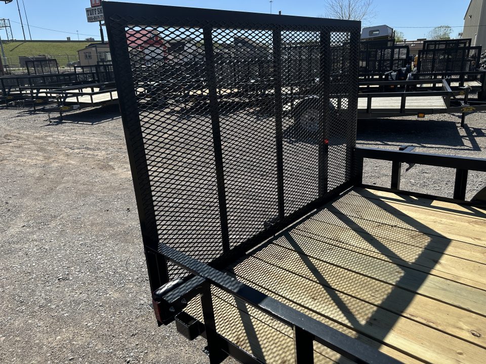 New 2026 Road Boss 77"x14' Bumper Pull w/4' Gate Utility Trailer