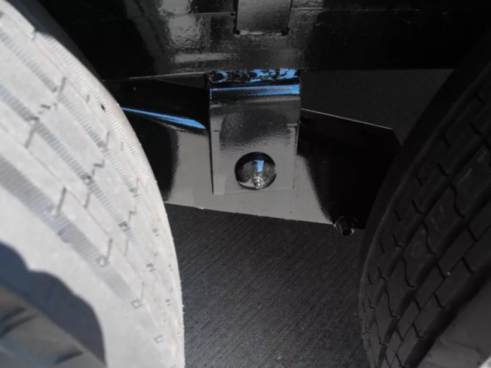 New Equipment trailer 83 X 24 4' Steel Dove (16000 GVWR) Color Black