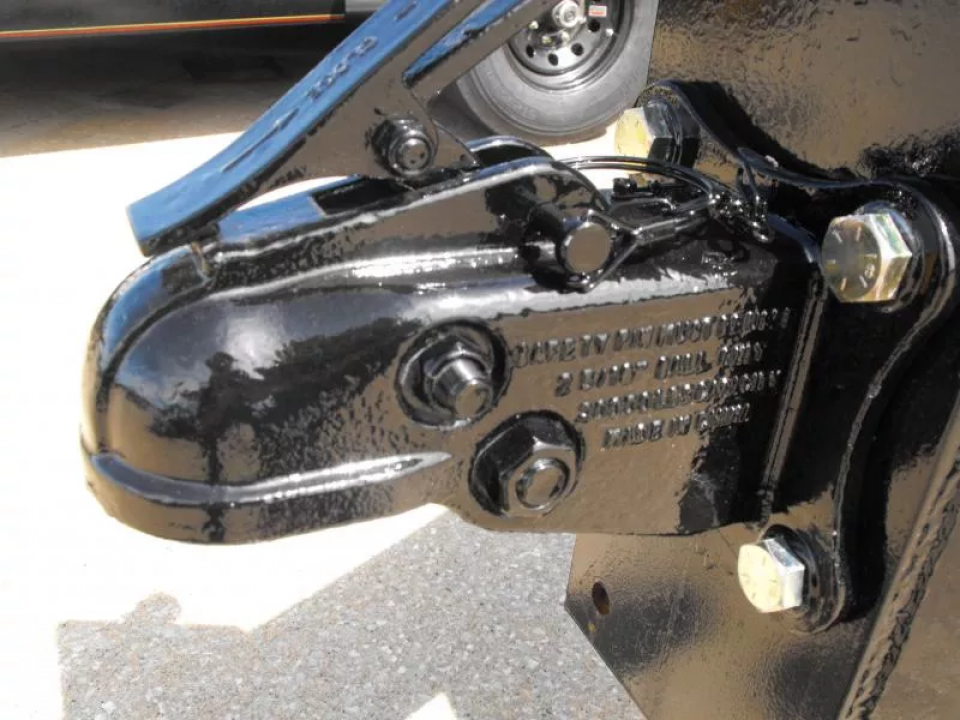 New Equipment trailer 83 X 24 4' Steel Dove (16000 GVWR) Color Black